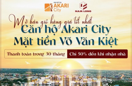 Akari City Dòng căn hộ cao cấp, tạo nên giá trị khác biệt ở khu Tây Sài Gòn